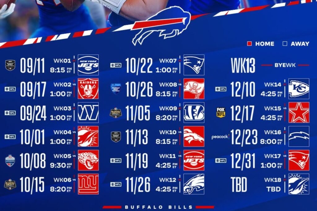 Buffalo Bills Schedule
